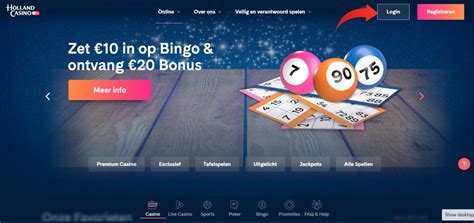 holland casino bingo|inloggen mijn holland casino.